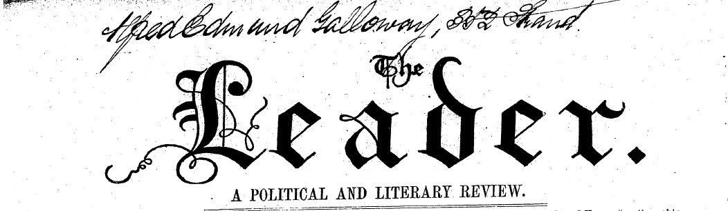JBea A A &er.. POLITICAL TO IITERARY REV...