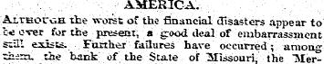 AMERICA. AirHOtuE the worst of the finan...