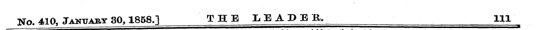 No. 410, January 30,1858.] T H E L E A I...