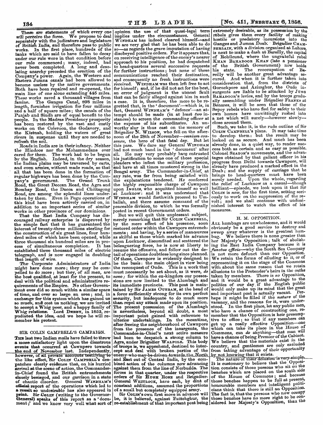 Leader (1850-1860): jS F Y, 2nd edition - 2g4 The Ii-E Al&'U R. [Ko; 411,-.I L Bba...