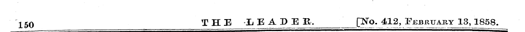 150 THE L EADER, [Ko. 412, February 13,1...