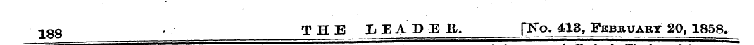 188 . THE LEADE&. |~Ko. 413, February 20...