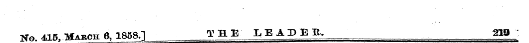 No. 415, March 6, ifflft.1 THE LEADER. 2...