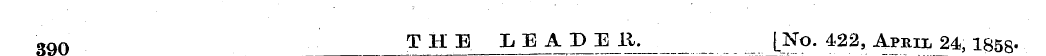 •qo THE LEADEll. [No. 422, April 24, 185...