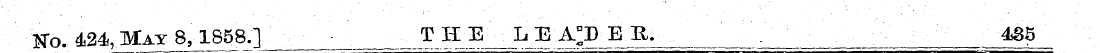 Ko. 424, May 8, 1858.]______ T _ H ;g__j...
