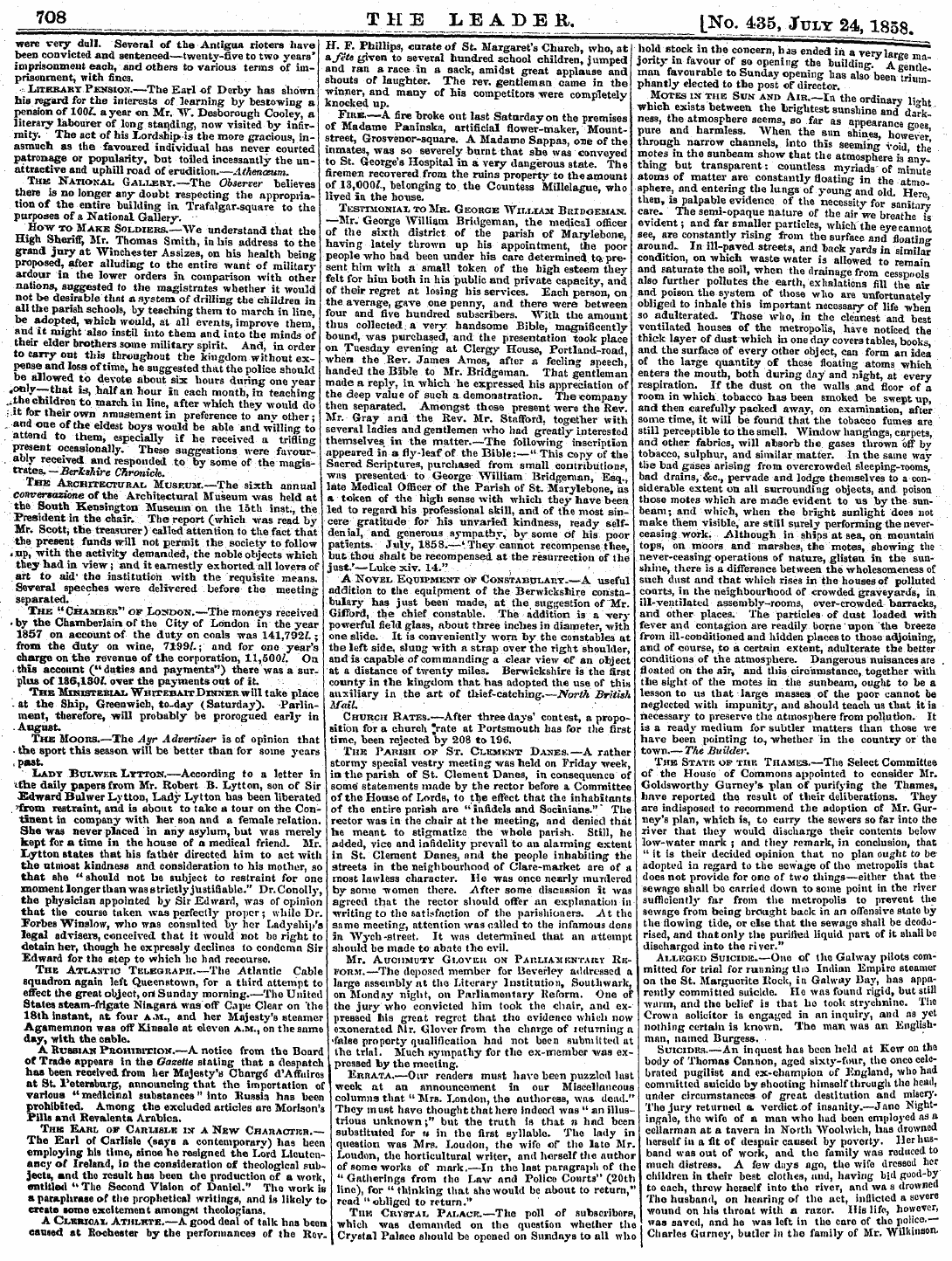 Leader (1850-1860): jS F Y, 2nd edition - _?Qg _-,____ __ * . H 38 ¦ Leader. Ino. ...