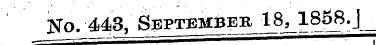 No. 443, September 18 ^_ l g$g- -L