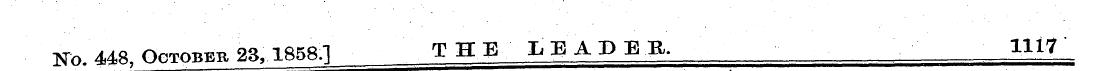 ^ 44*. October 23,1858-1 T H E I, E A I)...