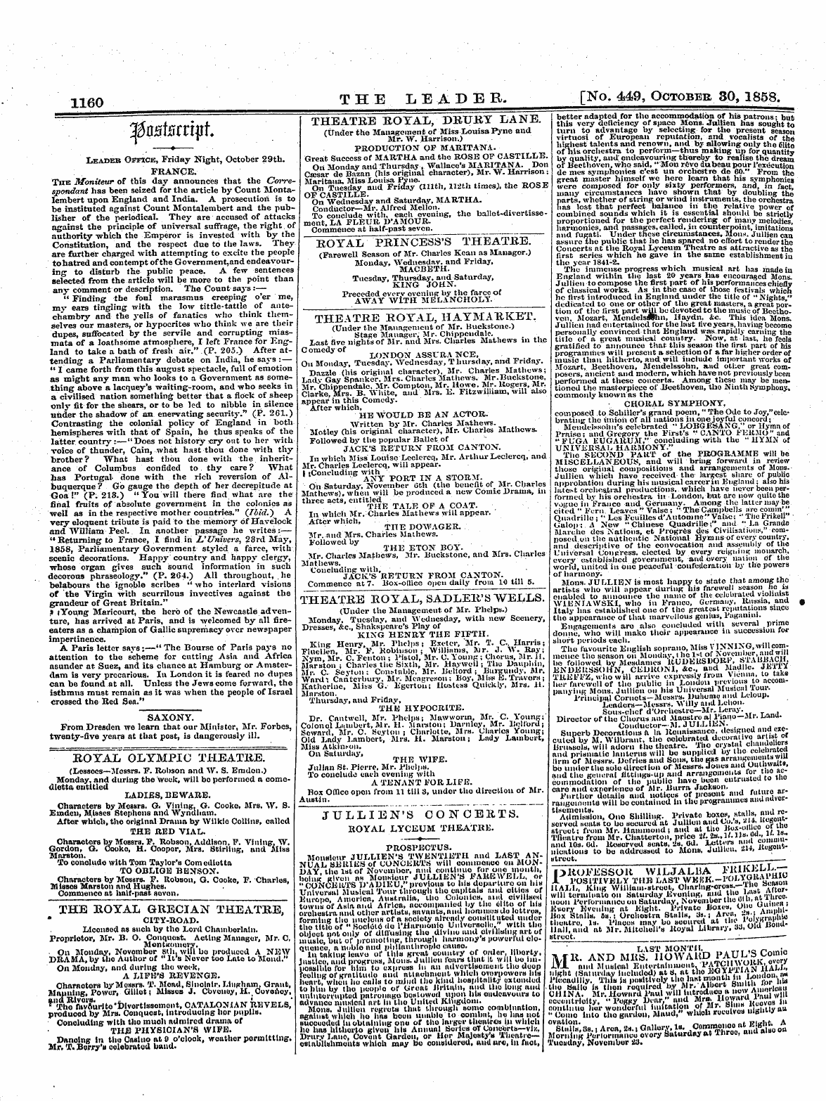 Leader (1850-1860): jS F Y, 2nd edition - V. , * , ^Ftrfarrftlf Jtyu£U*Lt Vl-Ui* I • • ¦