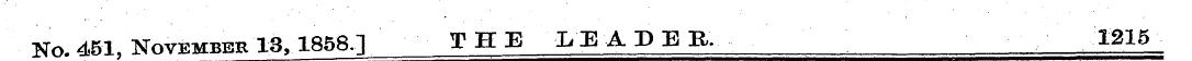 No. 451, November 13,1868.] T H E I/E A ...