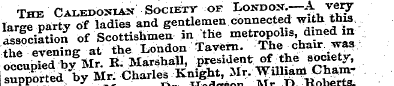 The Caledonian Societt of London.— A ver...