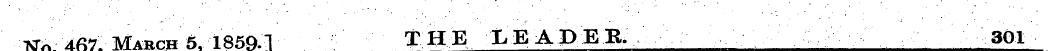 xrA4fi7. March 5, 1859.1 THE LEADER. 301