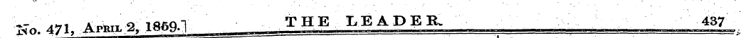 So. ^ ^.Vi«*01 THE DEADER. 437 ¦— ' ¦¦—'...