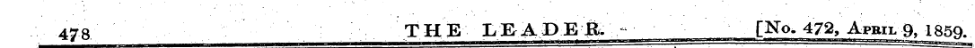 478 THE LEADEB; - [No. 472, April 9, 185...