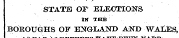 ^ STATE OF ELECTIONS IN THE BOROUGHS OF ...