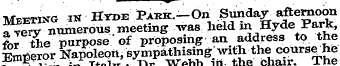 - , ..-„ _„,, m Hyde Park.—On Sunday aft...