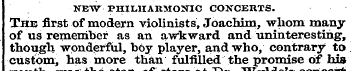NEW PHILIIAKMONIC CONCERTS. The first of...