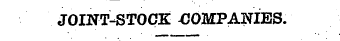 JOINT-STOCK -COMPANIES.