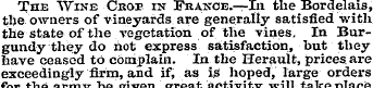 The Wine Ceop in France.—In the Bordelai...