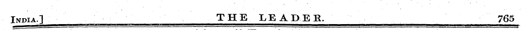 India.] THE LEADER. 765