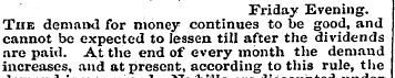 Friday Evening. The demand for money con...