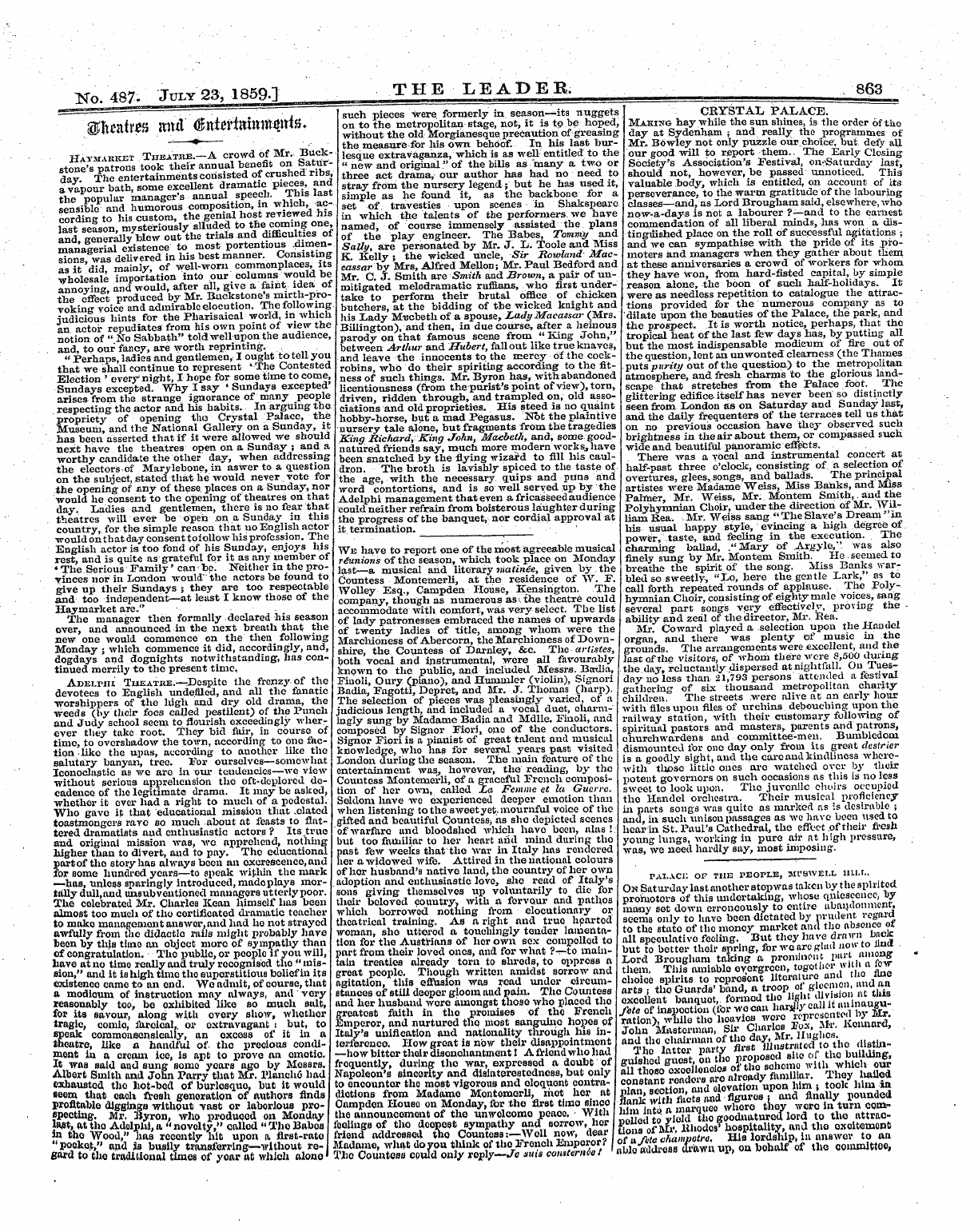 Leader (1850-1860): jS F Y, 2nd edition - ^ Am Tr,R.V 23. 1859.1 The Leader. 863