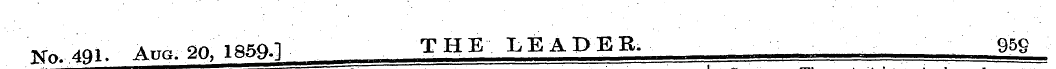 ^r»:Mi A ,r». 20. 1850.1 THE LEADER. 959