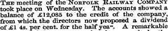 $^ The meeting of the Norfolk Railway Co...