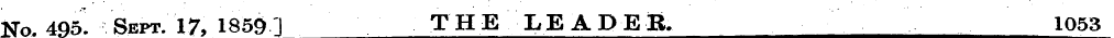 No. 4Q5. Sept. 17, 1859 ] THE LEA DEB. ....
