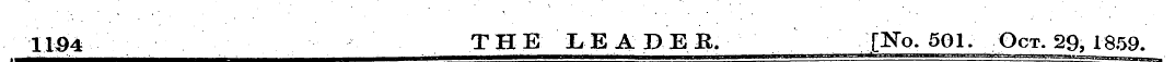 1194 THE LEADER. {Ko. 501; Oct. 29, 1S59...