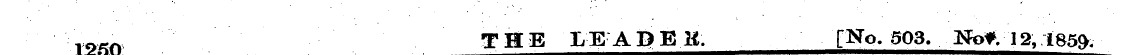 r ^ n THE LEADEK. [No. 503. 3SFo*. 12, i...