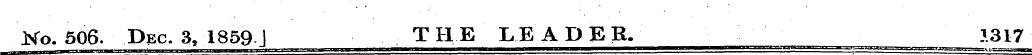 Ko. 506. Dec. 3> 1859 J THE LEADER. -—jj...