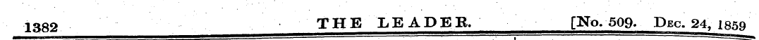 1382 THE LEAD EB. [No. 509. Dec. 24, 185...
