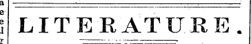 a . . i LIT B_R ATUR E .