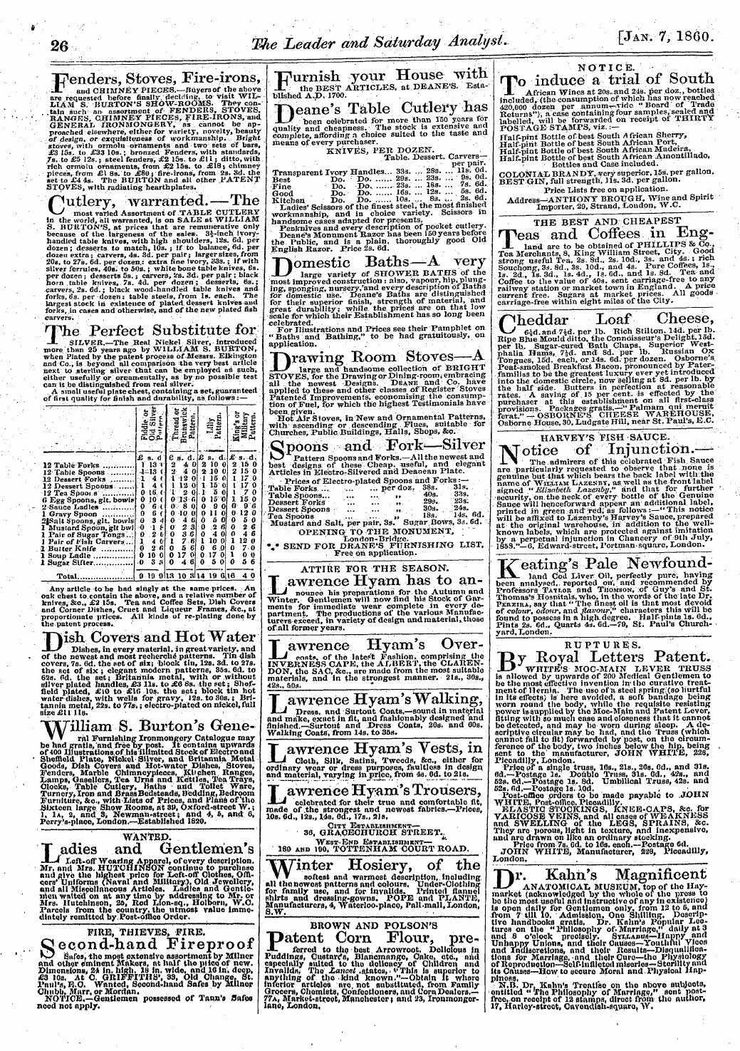 Leader (1850-1860): jS F Y, 2nd edition - Ad02610