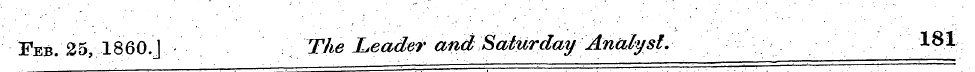 1^.25,1860.] The Leader and Sa^day Anal ...