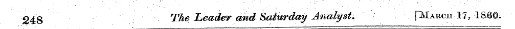 248 The Leader and Saturday Analyst. |T£...