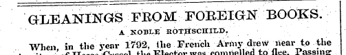 GLEANINGS FBOM FOREIGN BOOKS. A K.OBLE R...