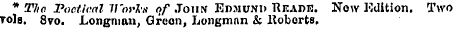 * Tlio Poetical Works of Jons Edmund Hea...