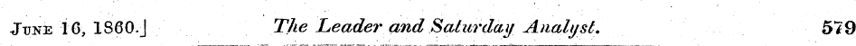 June iC, 1860.J The Leade?\ and Saturday...