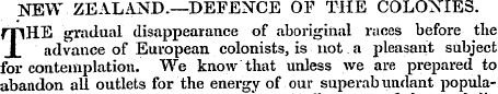 NEW ZEALAND.—DEFENCE OF THE COLONIES. TH...
