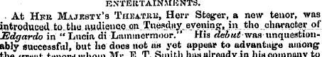ENTEKTAimiKNTS. • At Her Majest y's Thev...