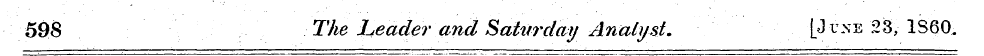 598 The Leader and Satt/rday Analyst. [J...