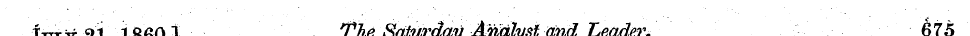 JtriiY 21 1860.1 The'Saturdayi Analyst m...