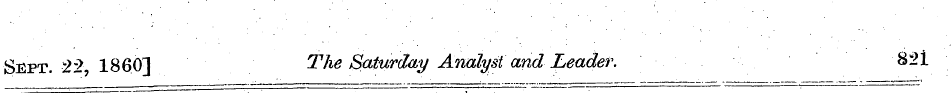Sept. 22, 1860] The Saturday Analyst and...