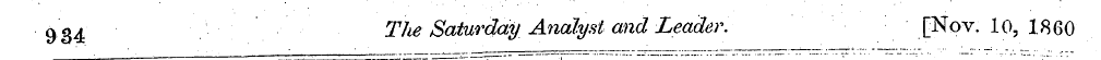 ^94 The Saturday Analyst and Leader. [No...