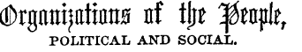 cE&gt;rgtimjattnn0 nf tlfe Tfits^t, POLITICAL AND SOCIAL.