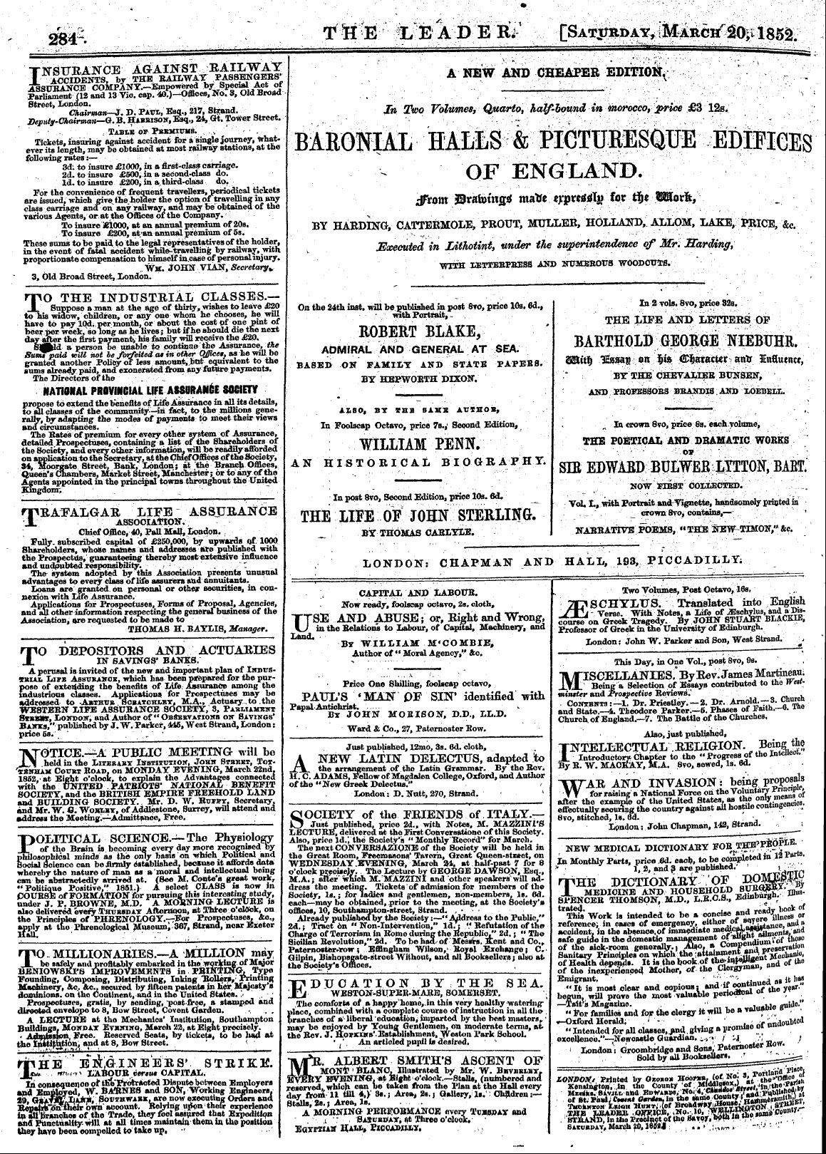 Leader (1850-1860): jS F Y, Town edition: 24