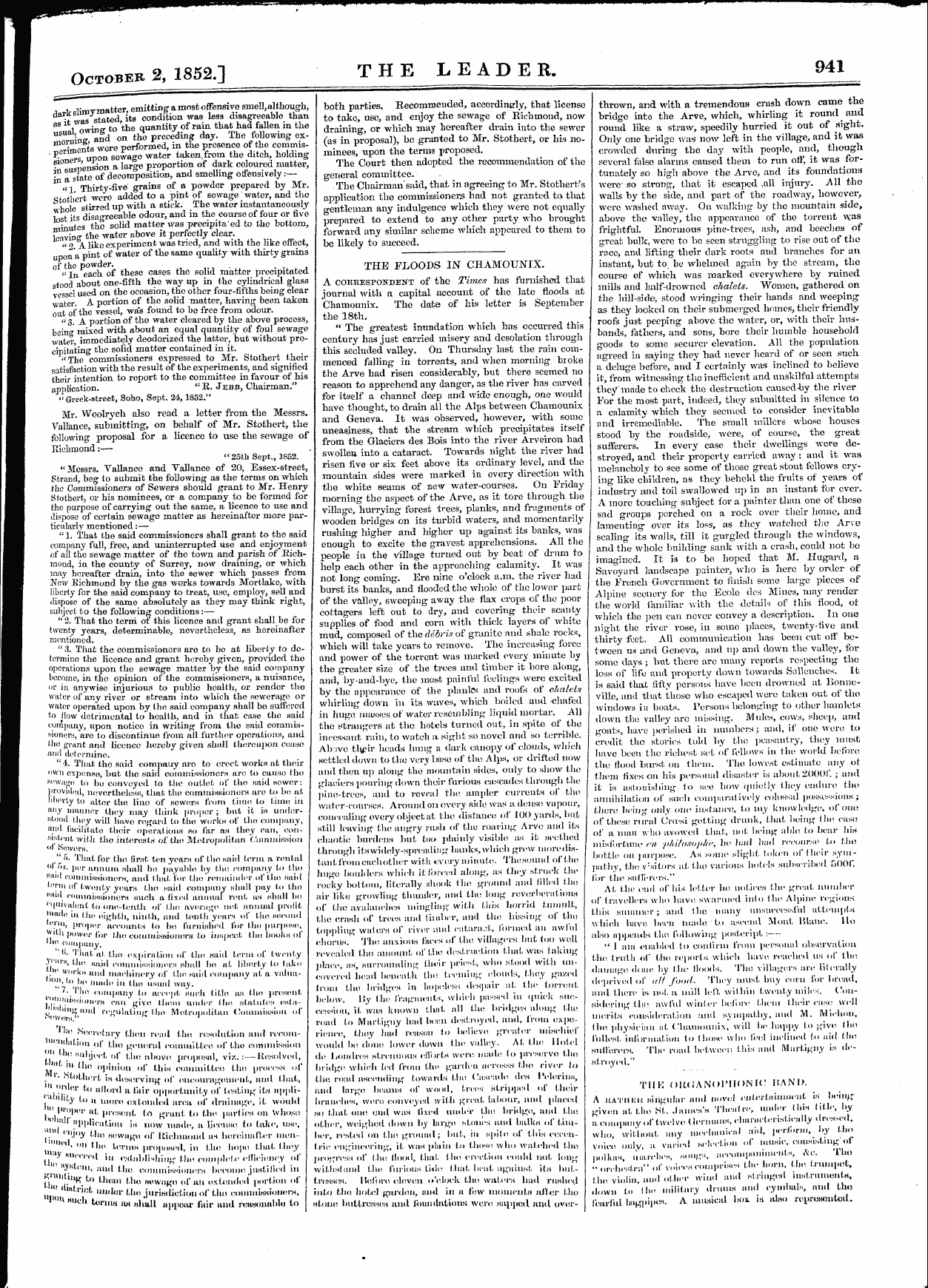 Leader (1850-1860): jS F Y, Town edition - Untitled Article