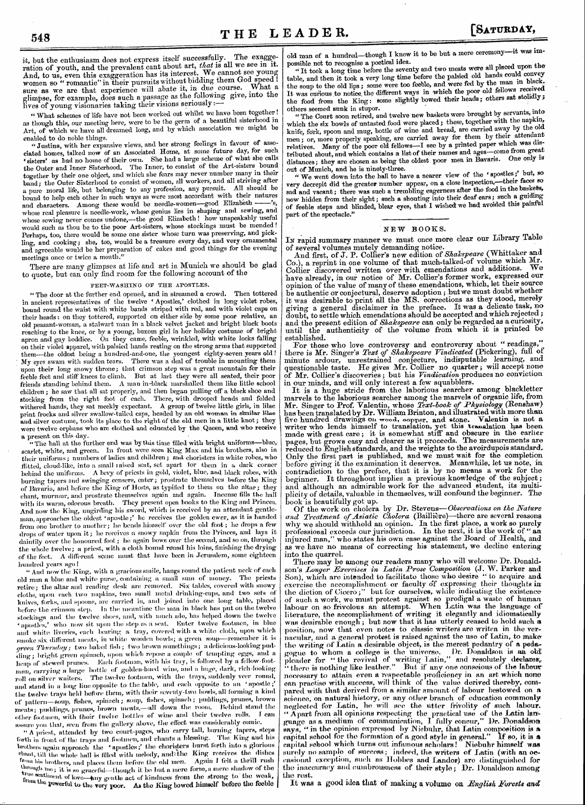 Leader (1850-1860): jS F Y, 1st edition: 20